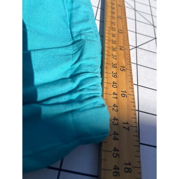 NWT Soft Surroundings Turquoise Maxi Skirt Mirror Embellished Boho Embroider PL - Picture 9 of 9